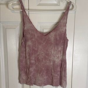 American Eagle Outfitters Mauve Tie-Dye Camisole
